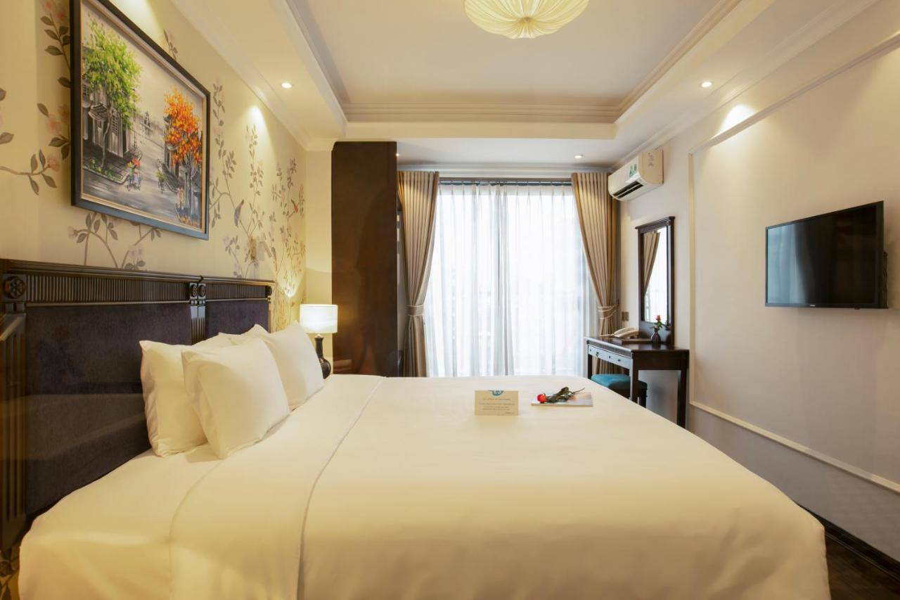 Golden Legend Boutique Hotel & Travel Hanoi Exteriör bild