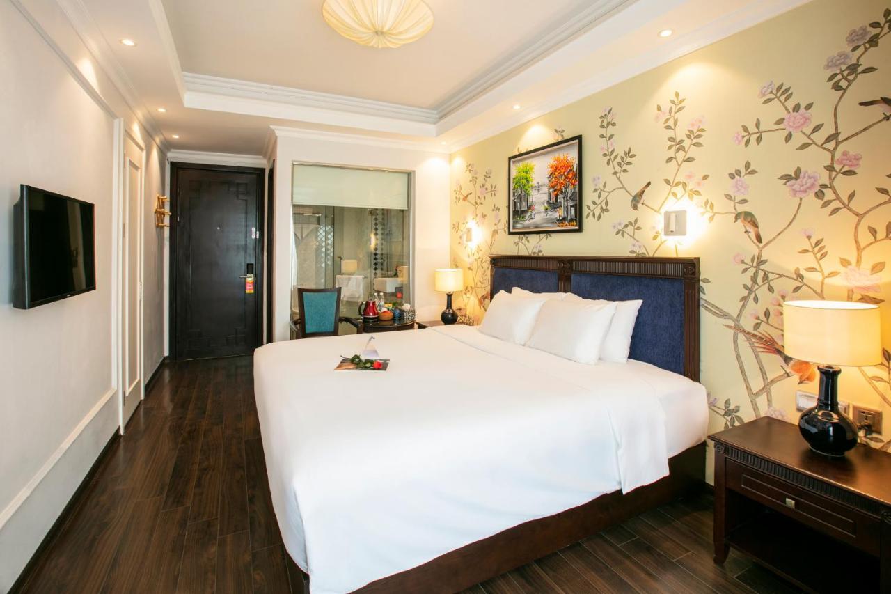 Golden Legend Boutique Hotel & Travel Hanoi Exteriör bild