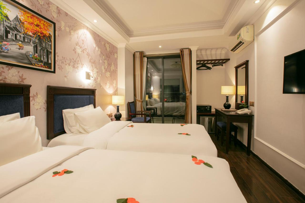 Golden Legend Boutique Hotel & Travel Hanoi Exteriör bild