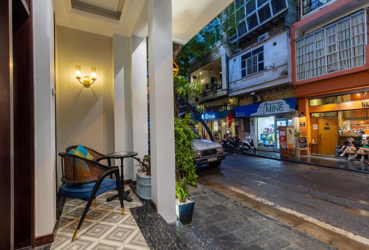 Golden Legend Boutique Hotel & Travel Hanoi Exteriör bild